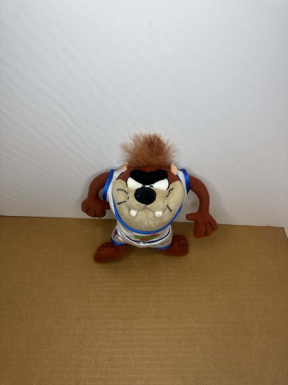 1996 McDonald's Space Jam Tasmanian Devil Taz Plush Toy